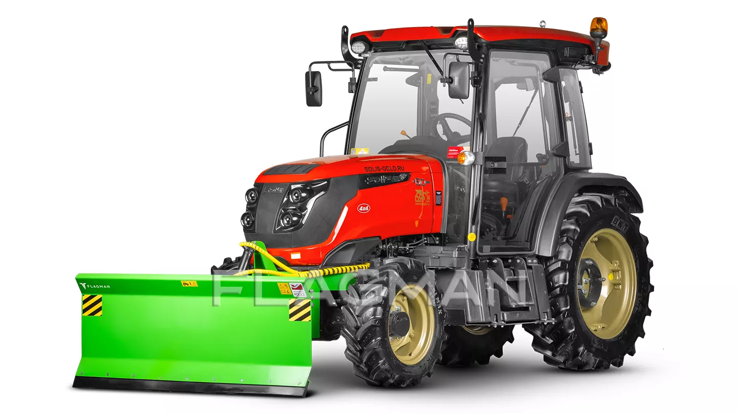 Отвал 5090 SG с гидроповоротом к трактору Solis 60G ш.1800 Flagman