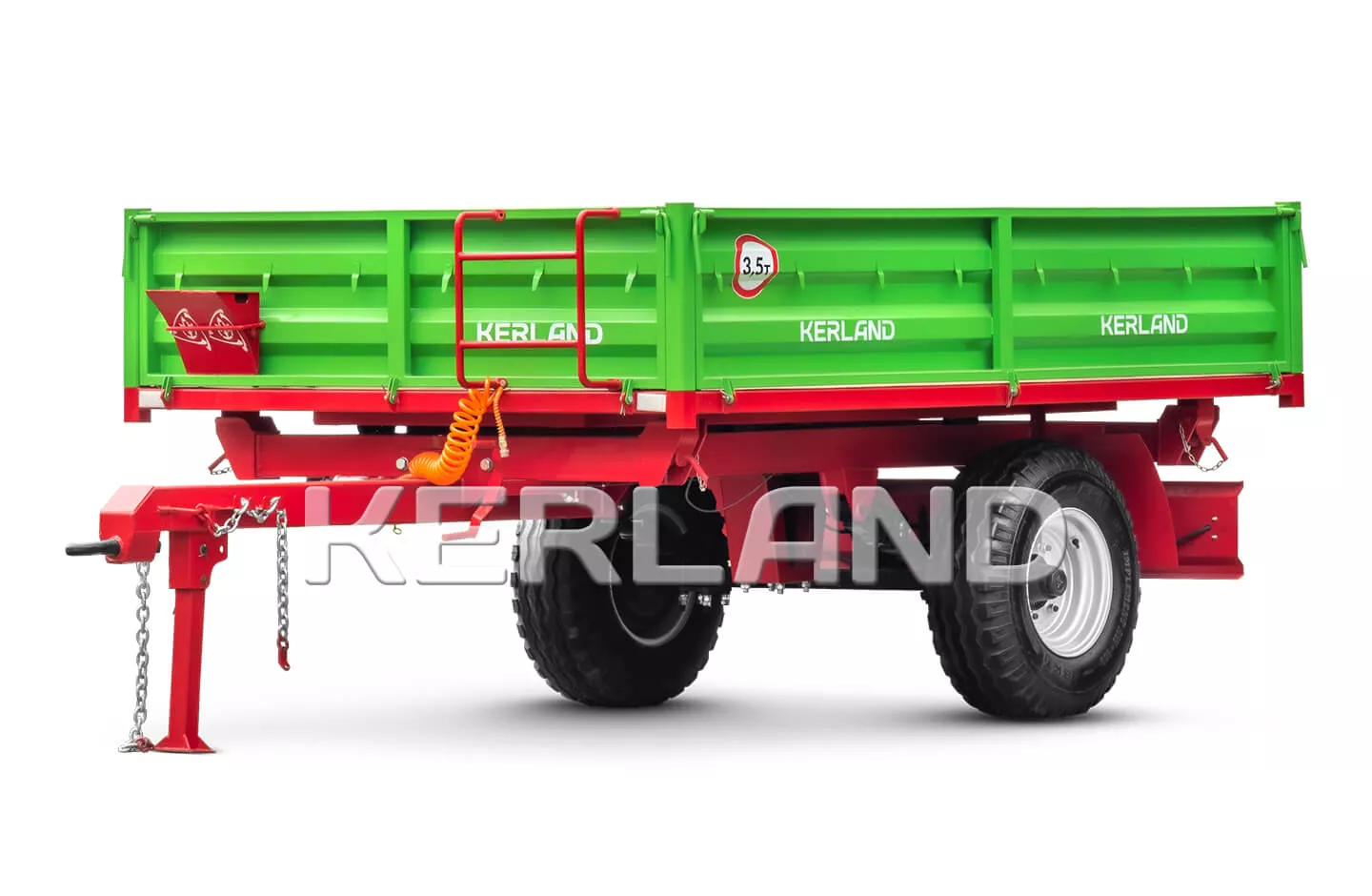 Полуприцеп тракторный самосвальный П-3530 с ПСМ Kerland