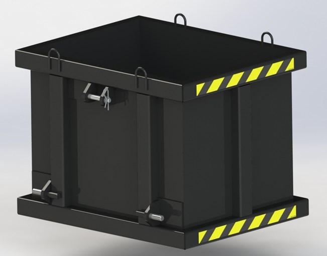 Короб противовес к трактору Deutz Fahr Agrolux 4.80 FRONTLIFT